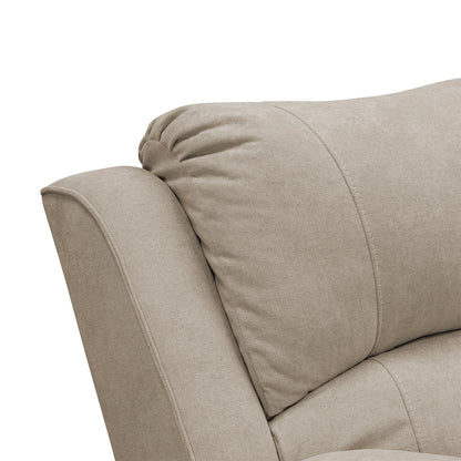 Sofa reclinable tokio 2p microfibra camel