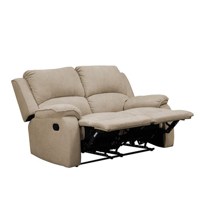 Sofa reclinable tokio 2p microfibra camel