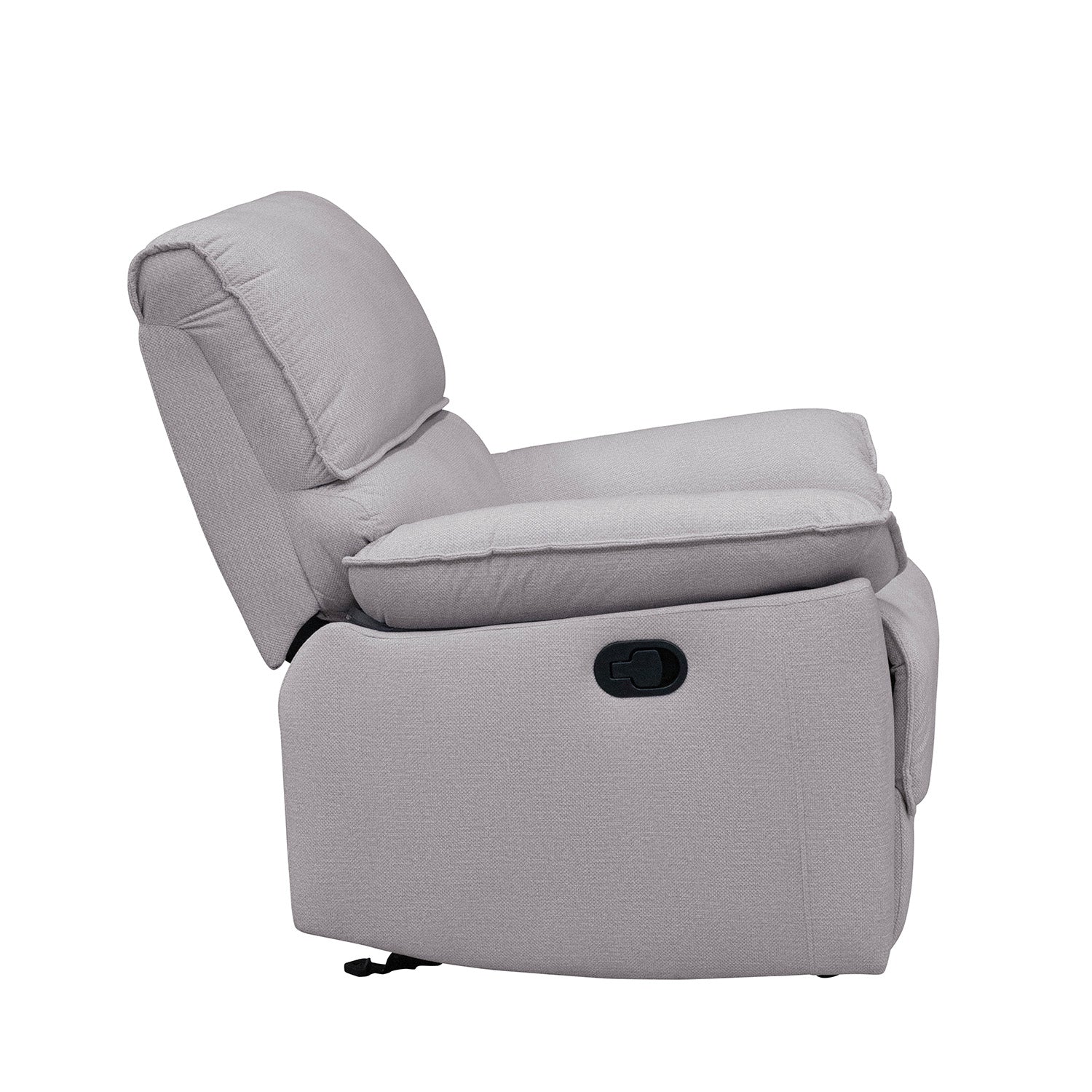 Silla Reclinable Alexa Microfibra Taupe