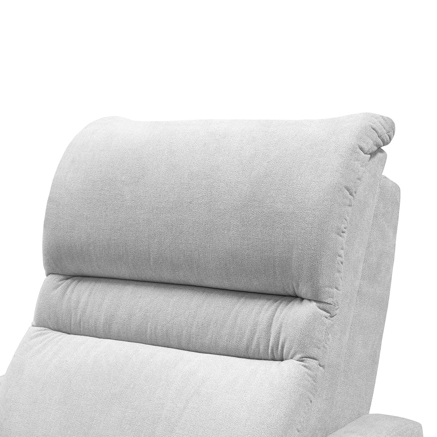 Reclinable Arthur Microfibra Plata