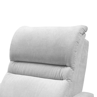 Reclinable Arthur Microfibra Plata