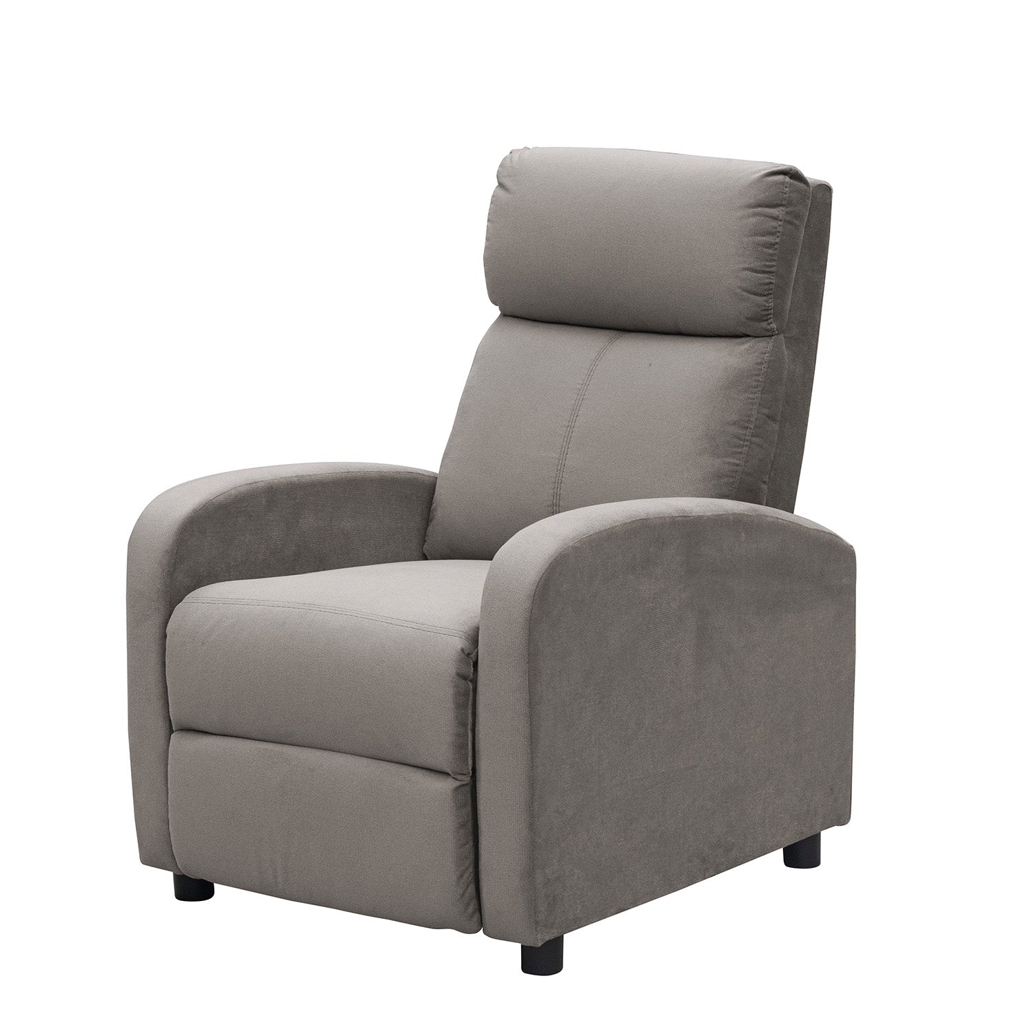 Silla reclinable daly estatica microfibra taupe