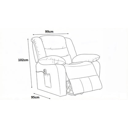 SILLA RECLINABLE LIFT 2.0 GRIS PLATA