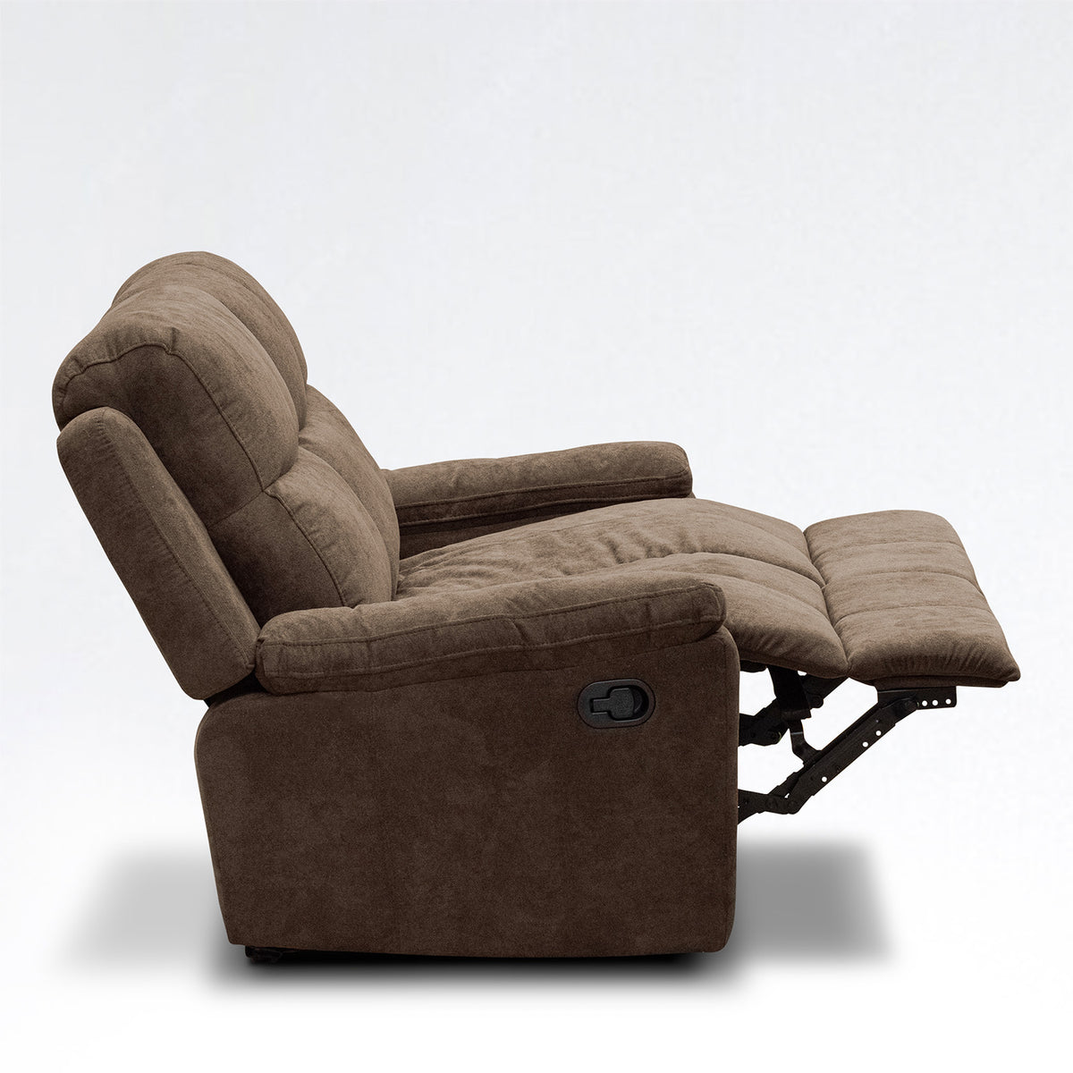 Sofá reclinable 2 puestos Marsella Kazán Chocolate