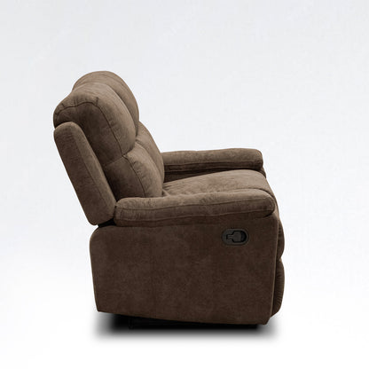 Sofá reclinable 2 puestos Marsella Kazán Chocolate