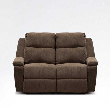 Sofá reclinable 2 puestos Marsella Kazán Chocolate
