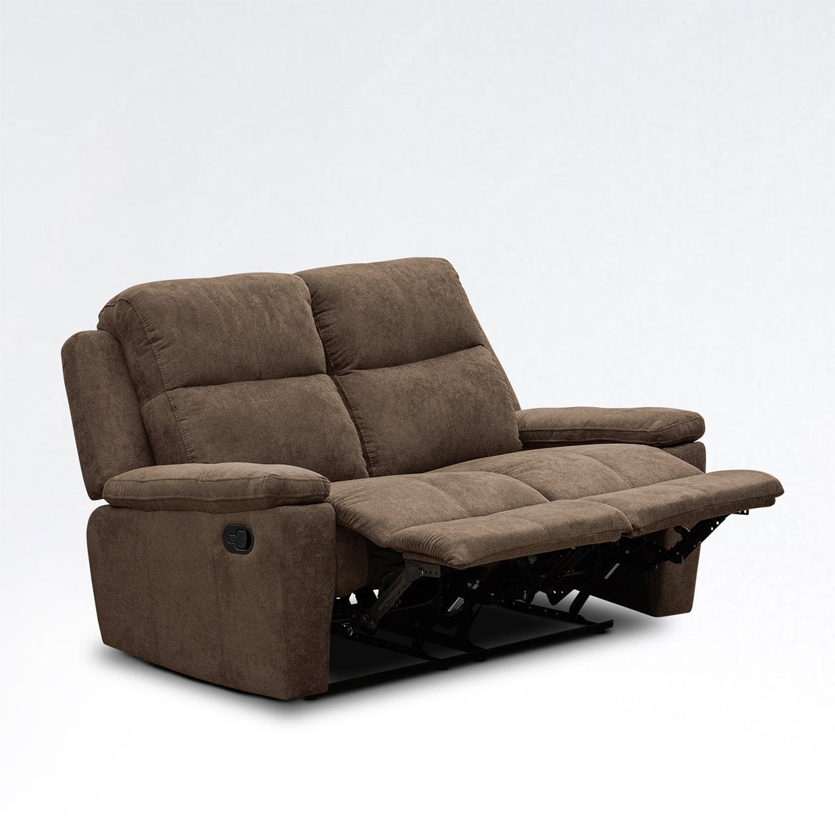 Sofá reclinable 2 puestos Marsella Kazán Chocolate