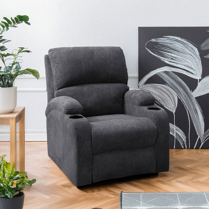 Silla reclinable Nest micf. humo