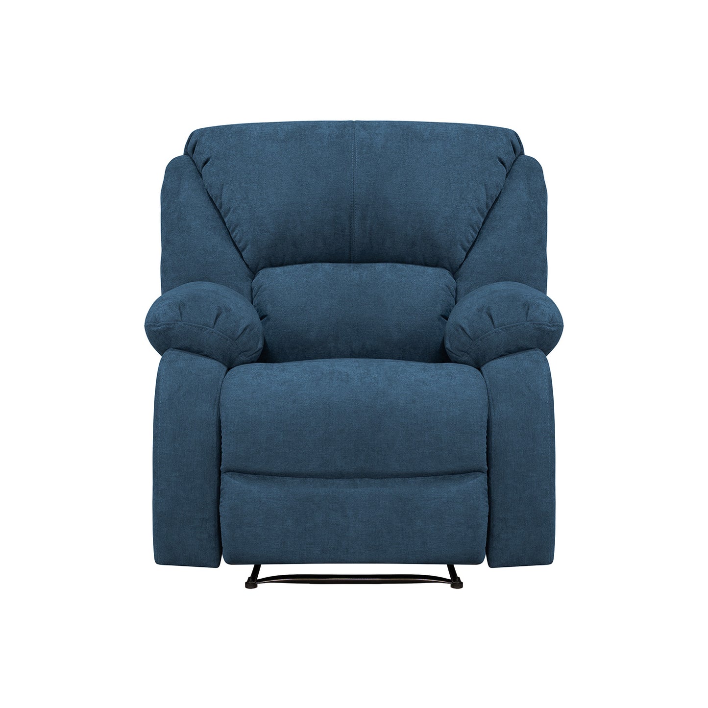 SILLA RECLINABLE OHIO ESTATICA MICROFIBRA AZUL