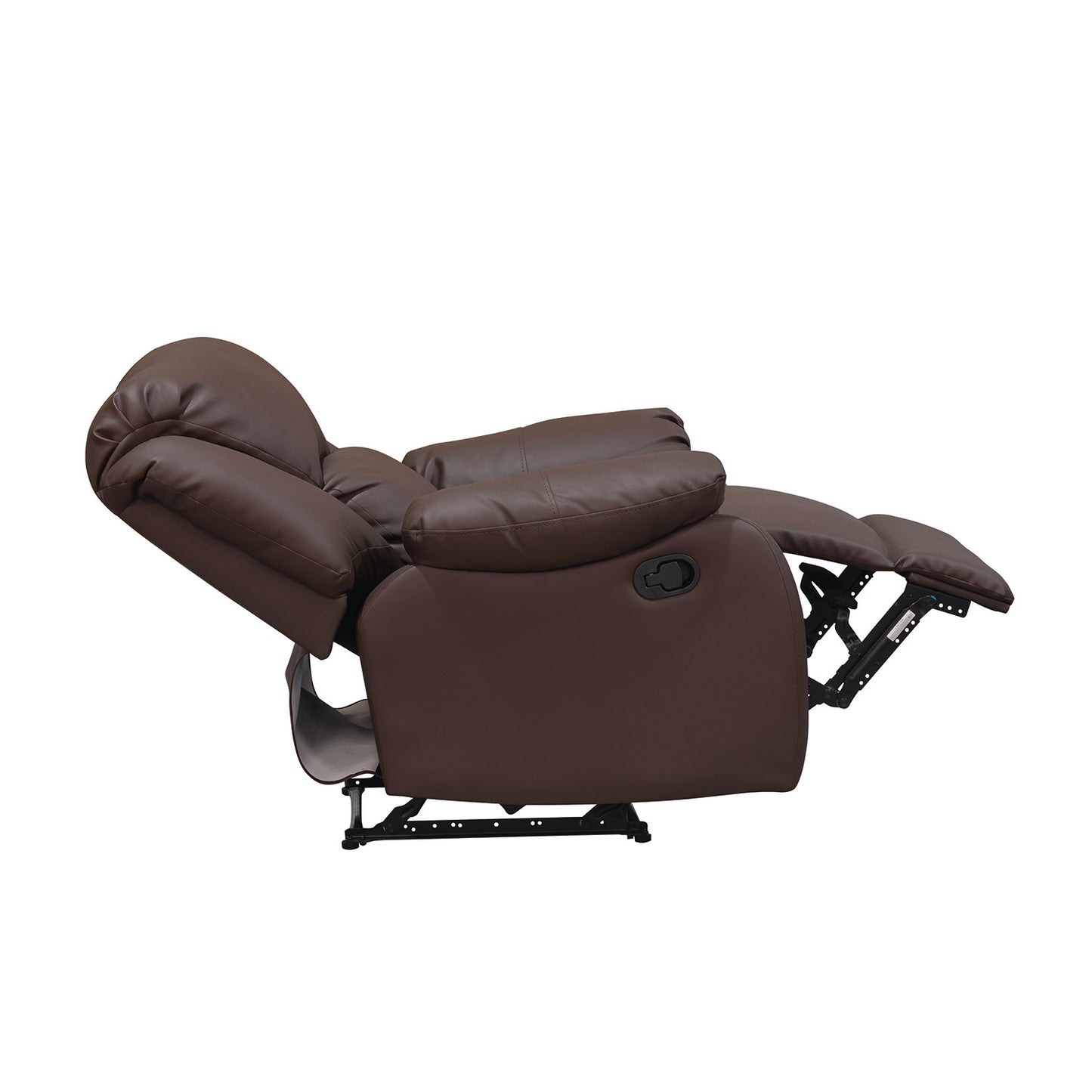 SILLA RECLINABLE OHIO ESTATICA SINTETICO CHOCOLATE