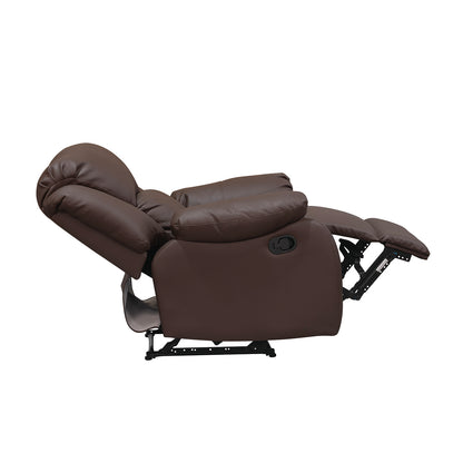 SILLA RECLINABLE OHIO ESTATICA SINTETICO CHOCOLATE