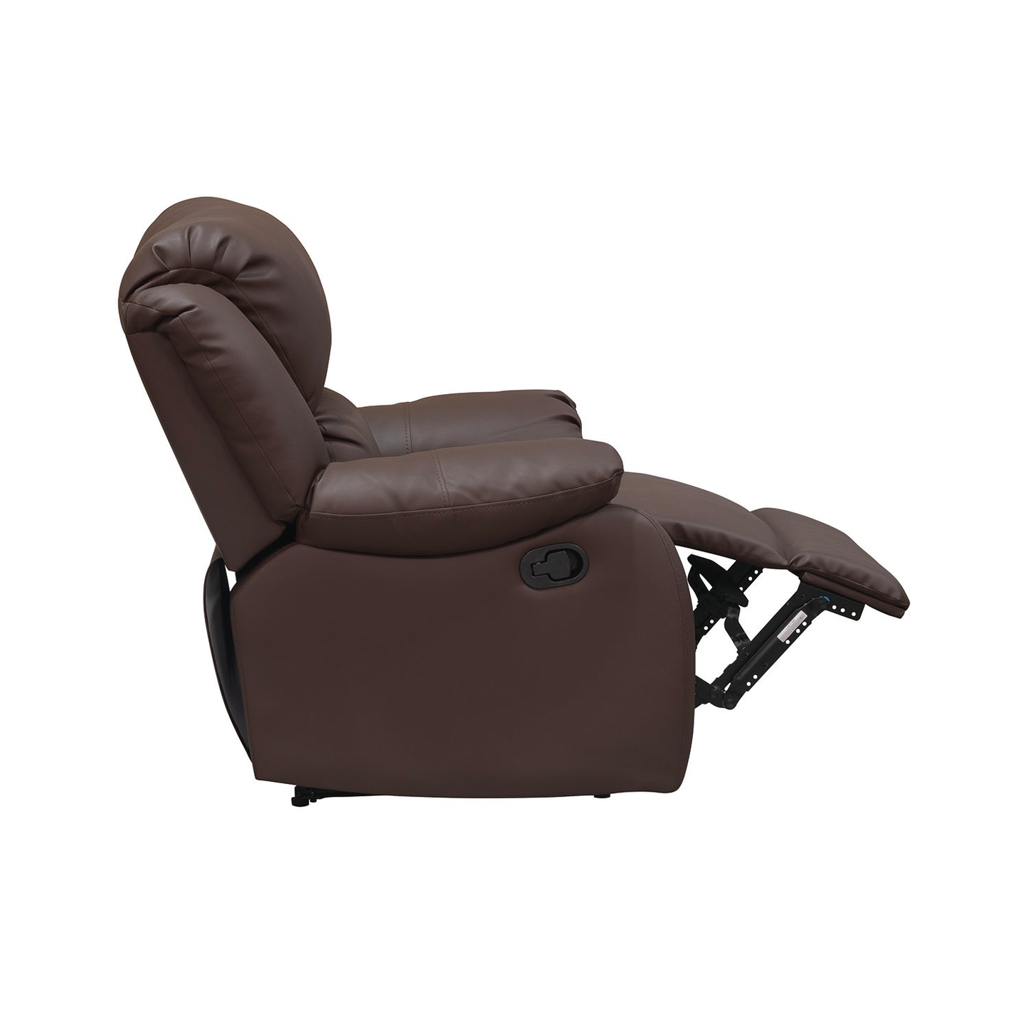 SILLA RECLINABLE OHIO ESTATICA SINTETICO CHOCOLATE