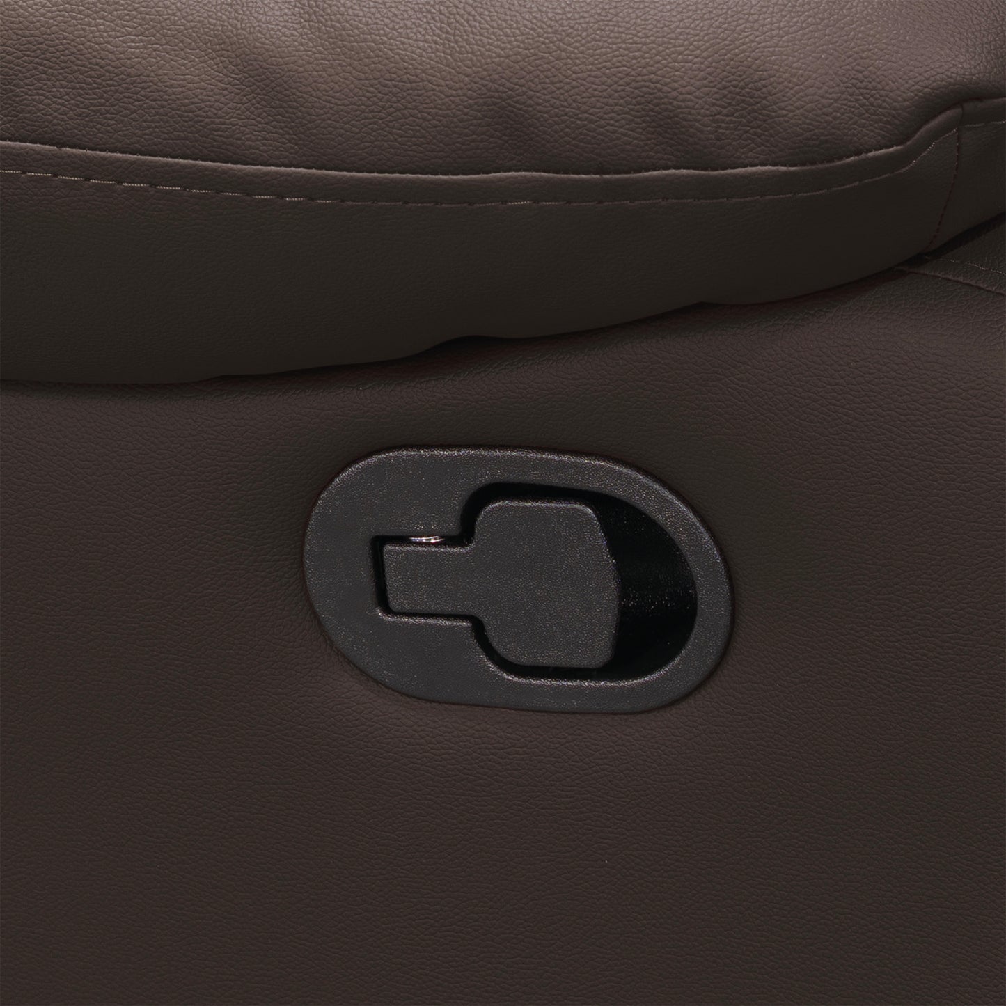 SILLA RECLINABLE OHIO ESTATICA SINTETICO CHOCOLATE