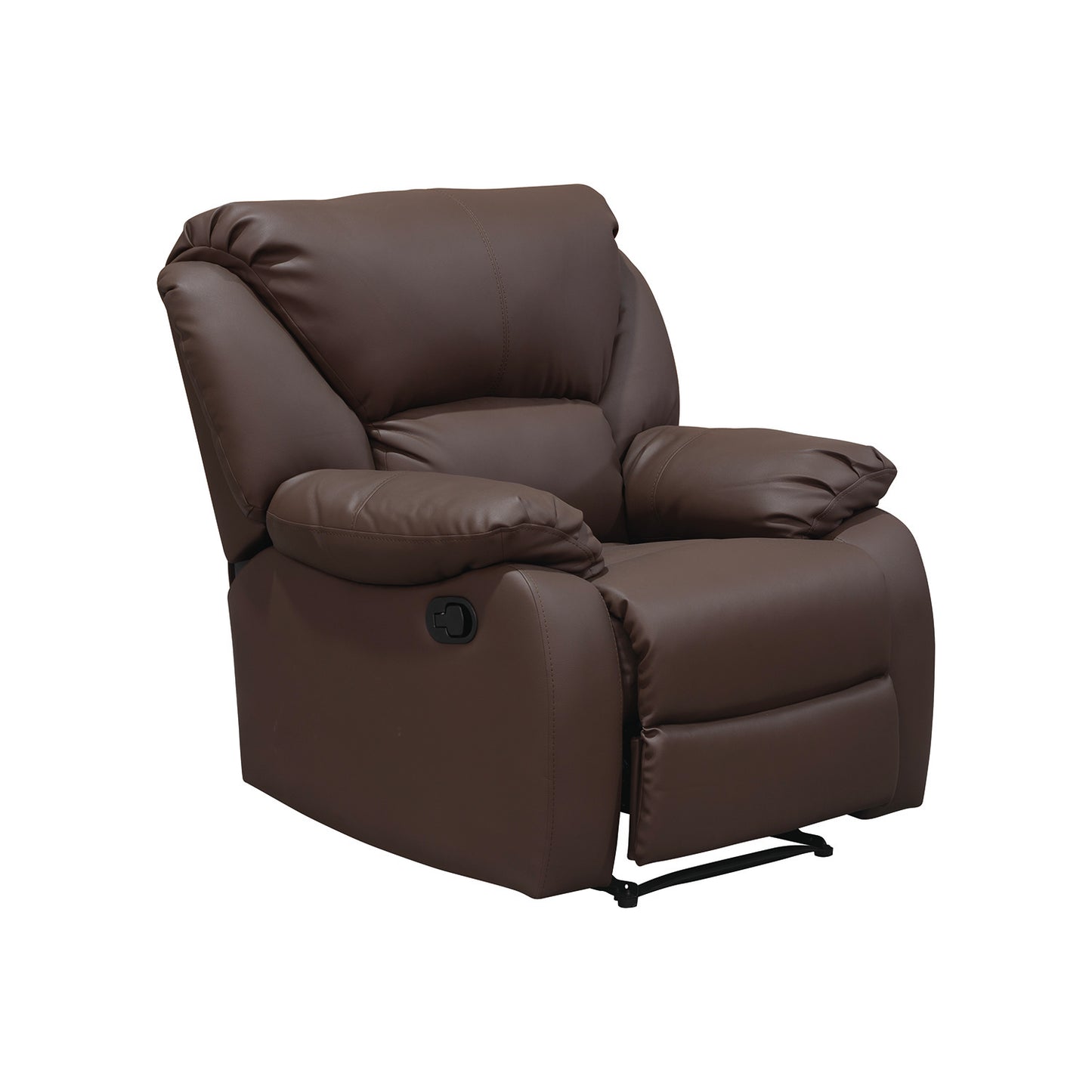 SILLA RECLINABLE OHIO ESTATICA SINTETICO CHOCOLATE