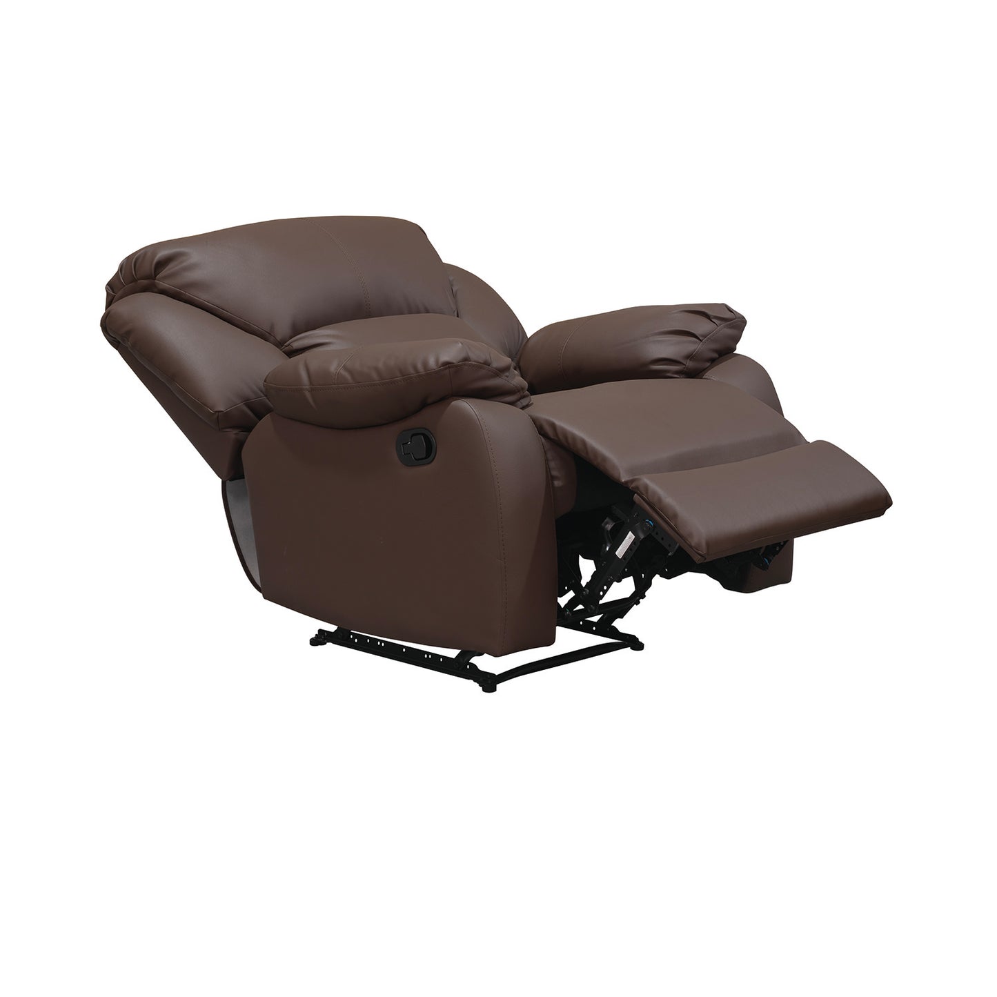 SILLA RECLINABLE OHIO ESTATICA SINTETICO CHOCOLATE