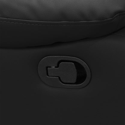 SILLA RECLINABLE OHIO ESTATICA SINTETICO  NEGRO