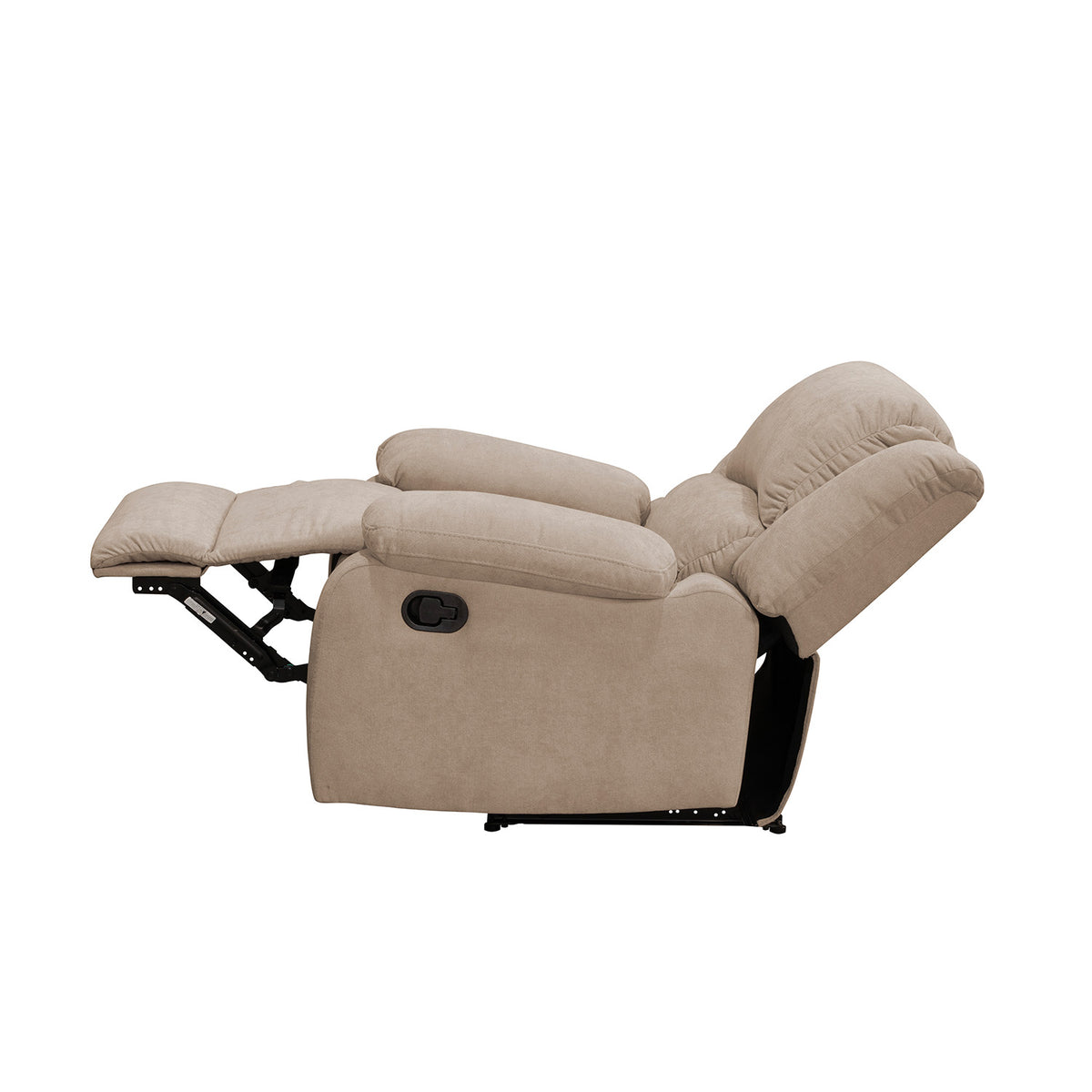 Reclinable Sull estática Microfibra Camel