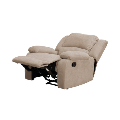 Reclinable Sull estática Microfibra Camel
