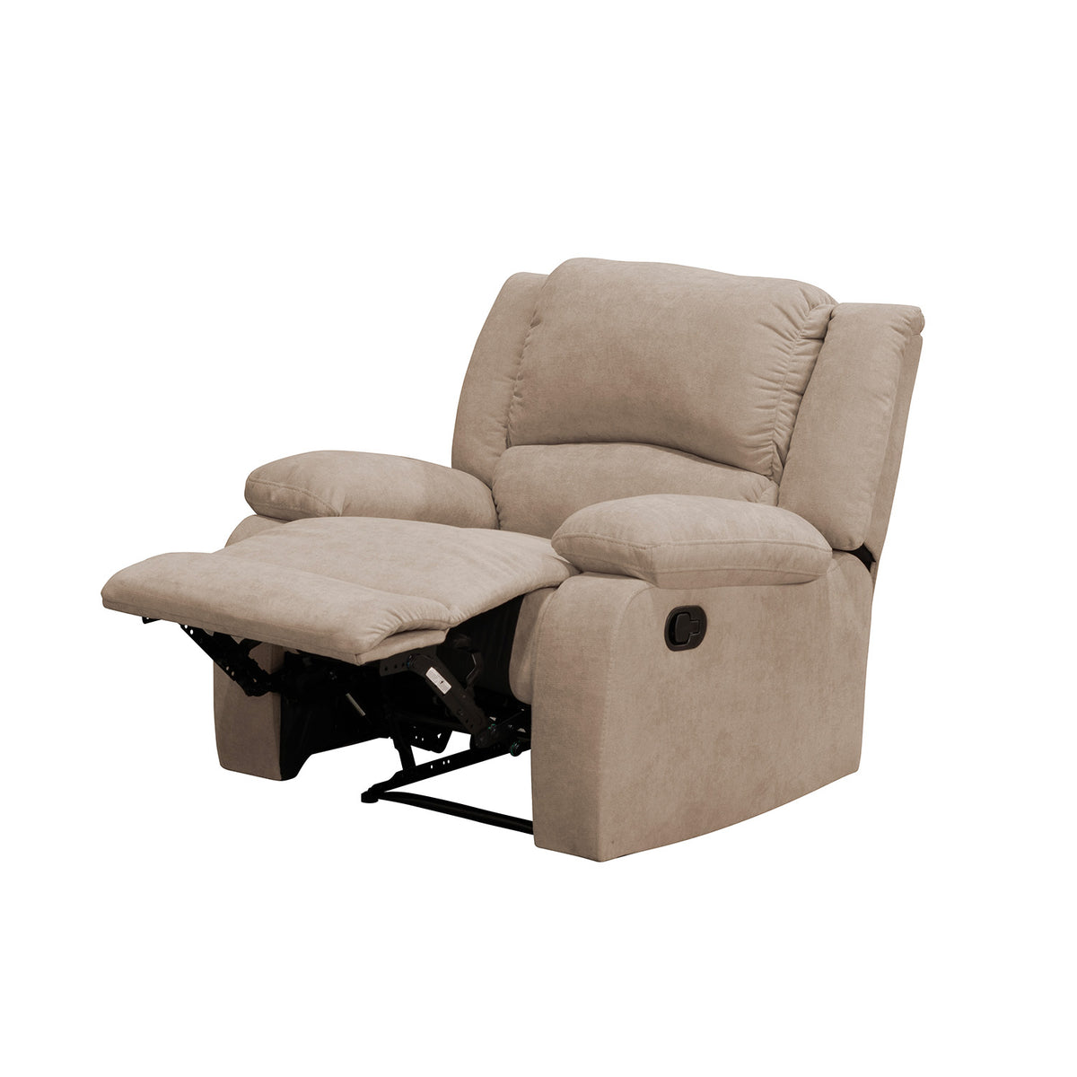 Reclinable Sull estática Microfibra Camel