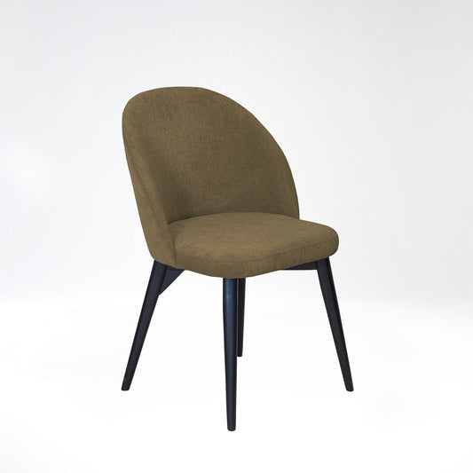SET X2 SILLA COMEDOR NOVA NEGRO MATE  TAUPE