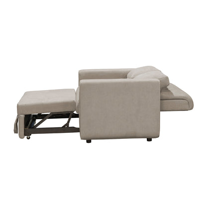 Sofá cama bourbon 1.10 microfibra Camel