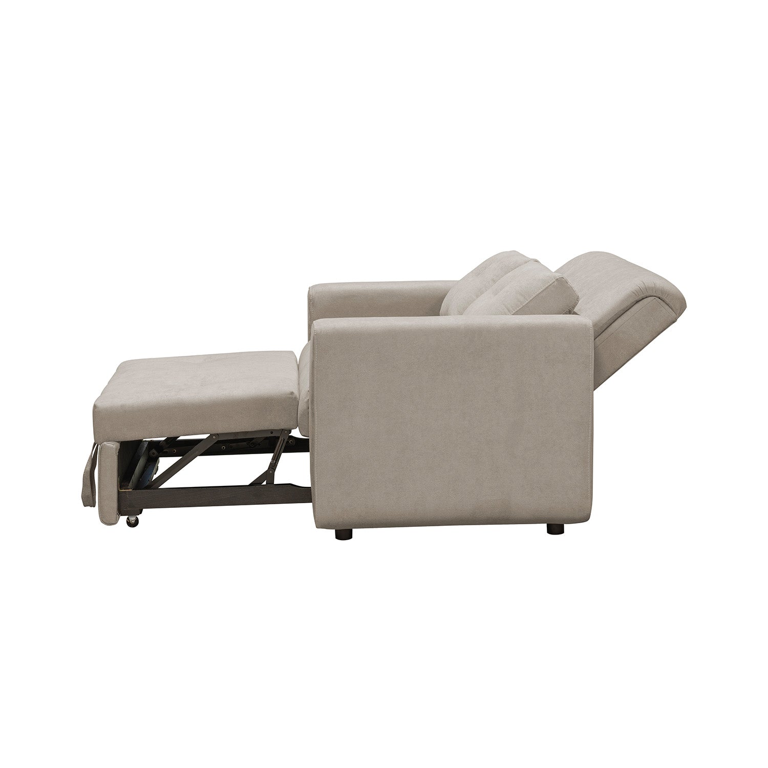 Sofá cama bourbon 1.10 microfibra Camel