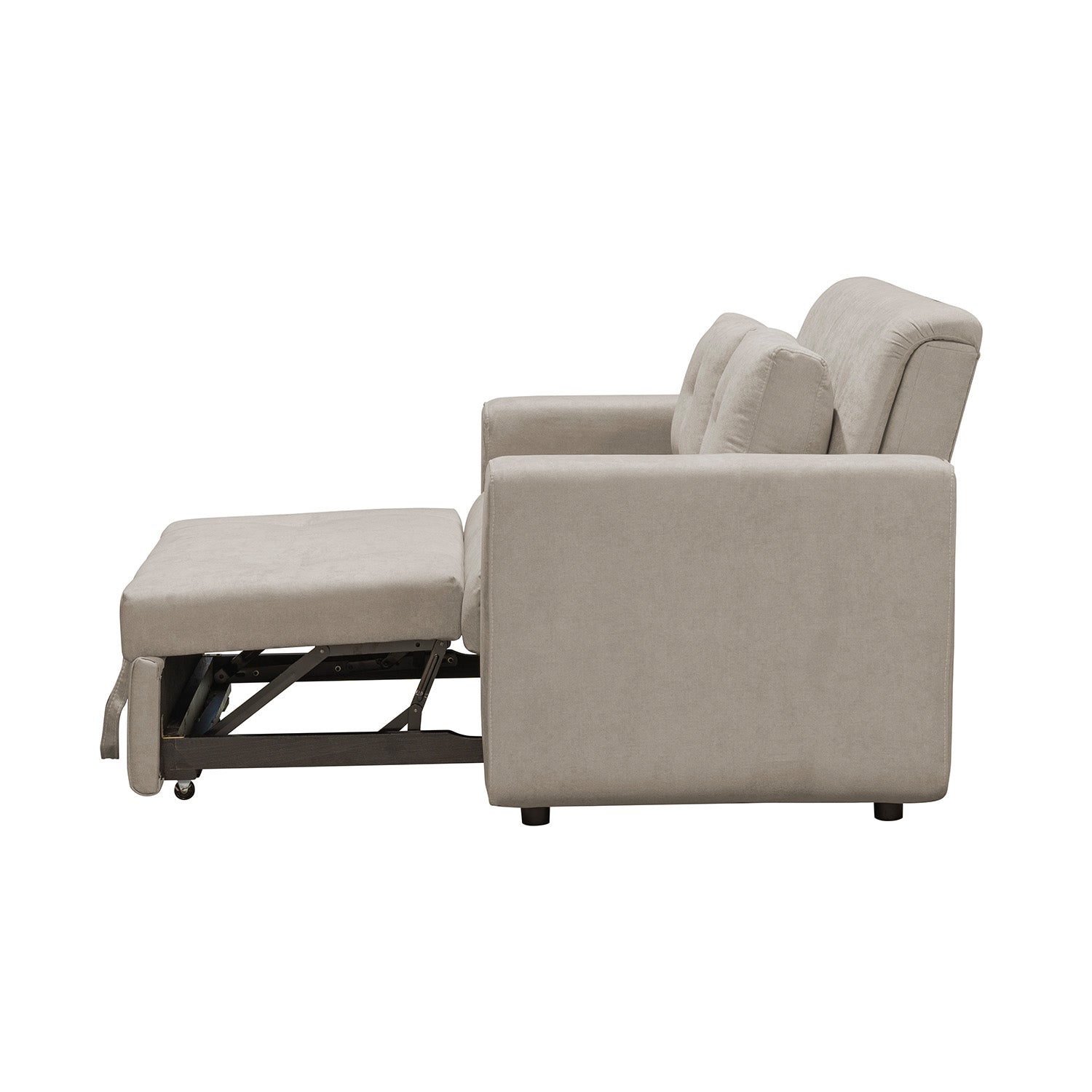 Sofá cama bourbon 1.10 microfibra Camel
