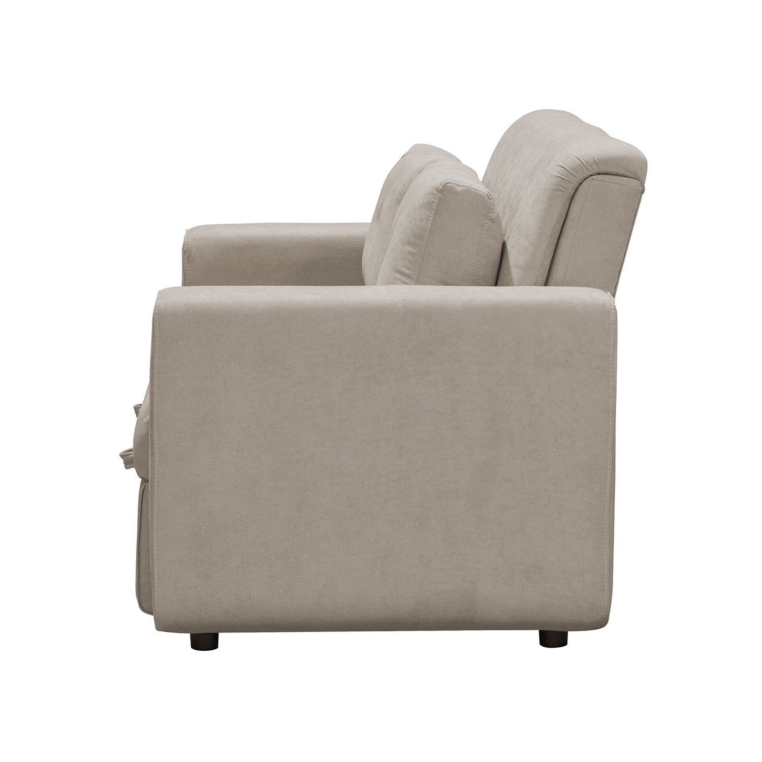 Sofá cama bourbon 1.10 microfibra Camel