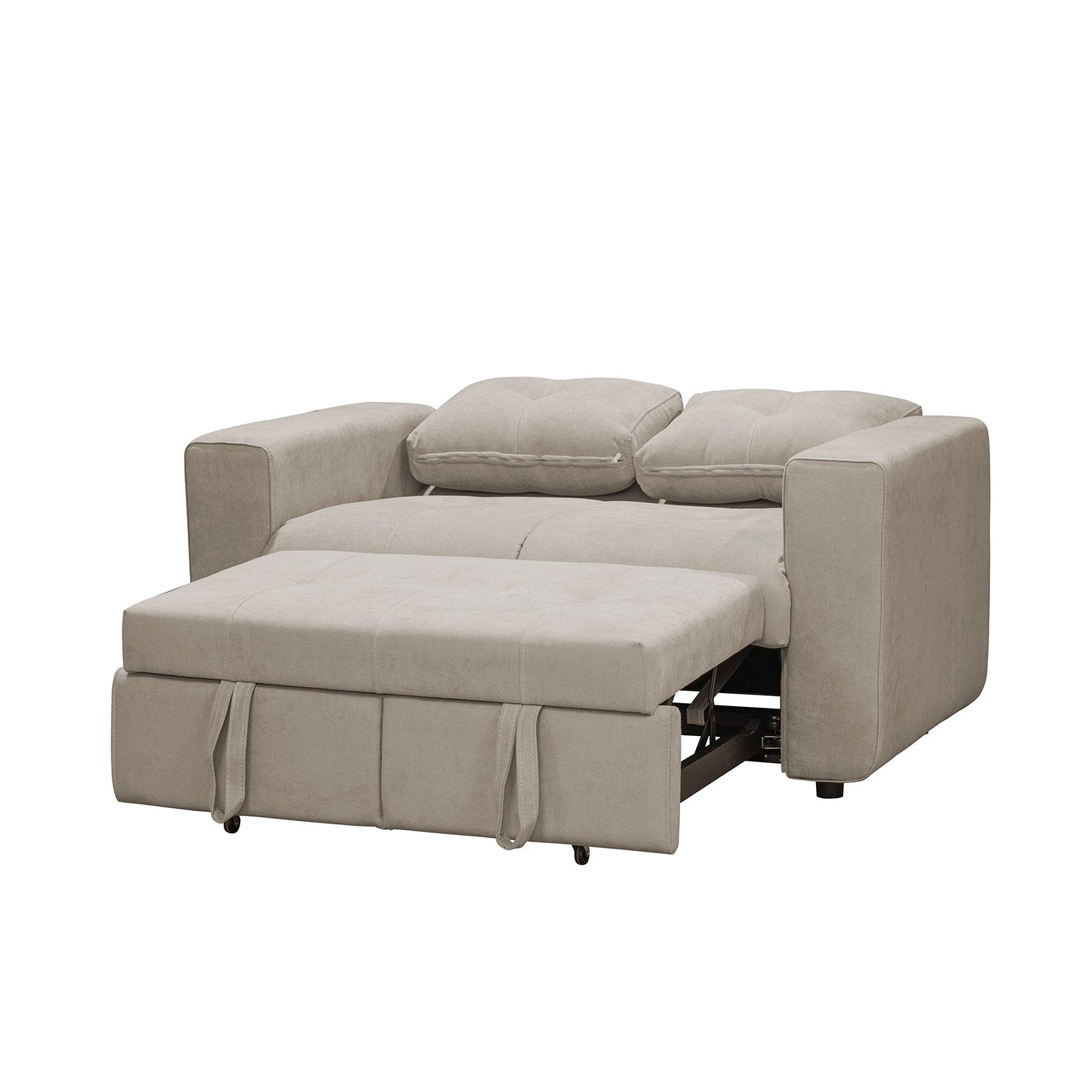 Sofá cama bourbon 1.10 microfibra Camel