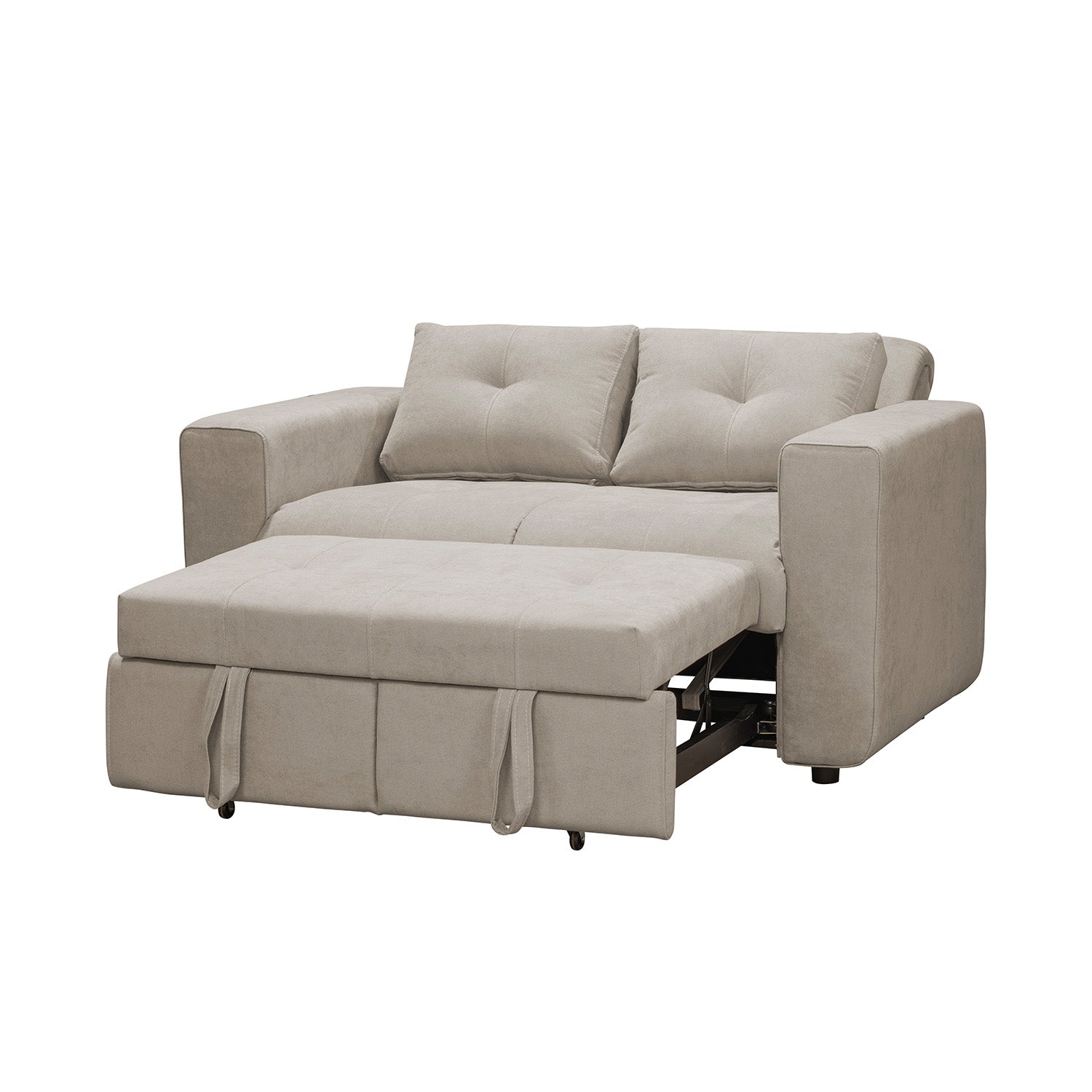 Sofá cama bourbon 1.10 microfibra Camel