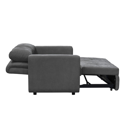 Sofa cama bourbon 1.40 microfibra Gris Plomo
