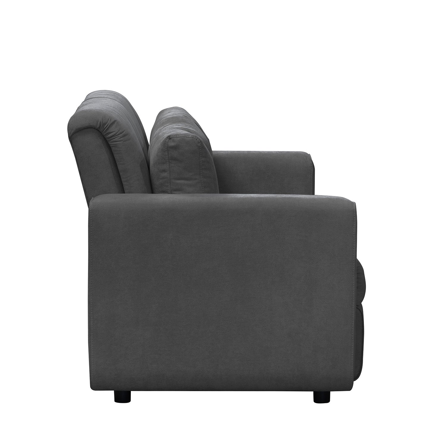 Sofa cama bourbon 1.40 microfibra Gris Plomo
