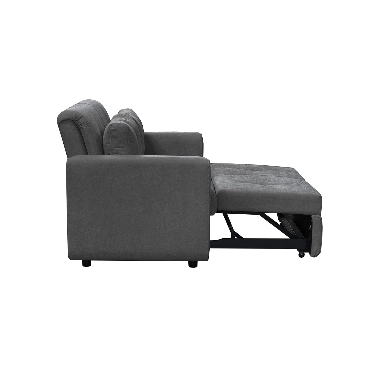Sofa cama bourbon 1.40 microfibra Gris Plomo