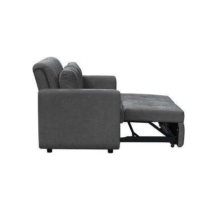 Sofa cama bourbon 1.40 microfibra Gris Plomo
