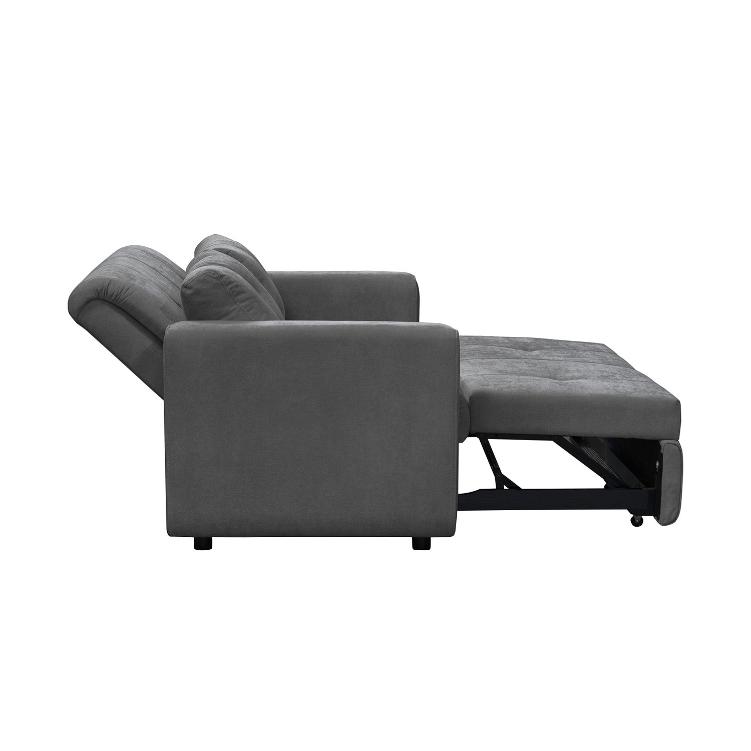 Sofa cama bourbon 1.40 microfibra Gris Plomo