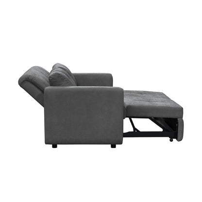 Sofa cama bourbon 1.40 microfibra Gris Plomo