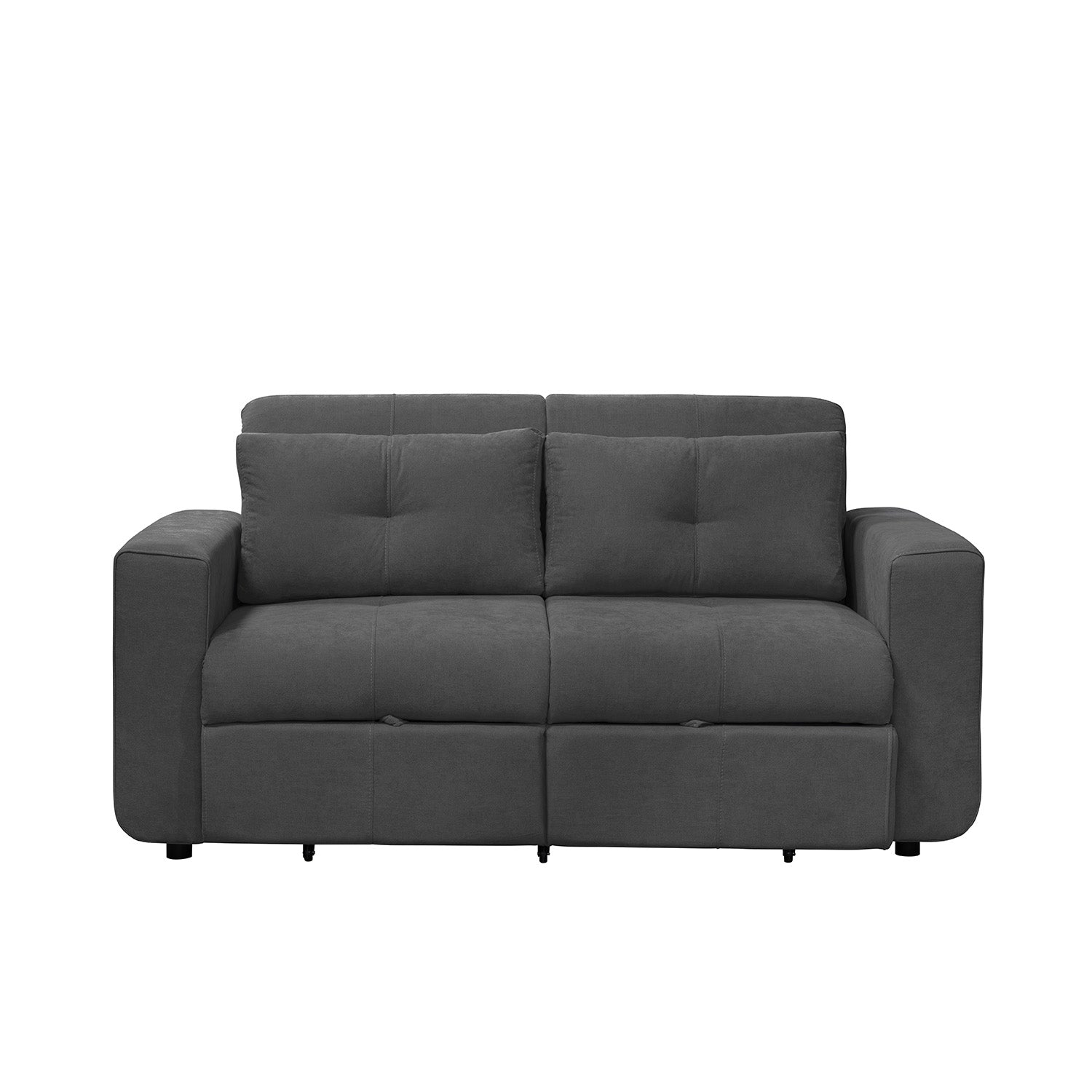 Sofa cama bourbon 1.40 microfibra Gris Plomo