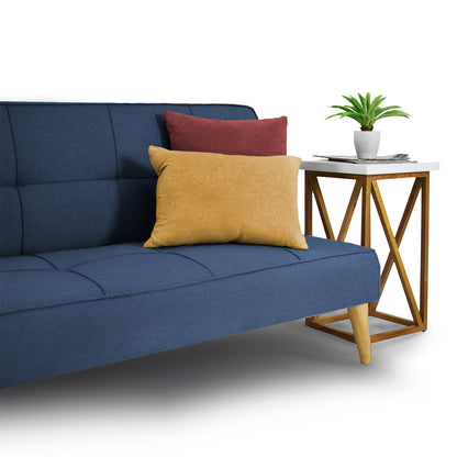 Sofa cama new dax microfibra Azul