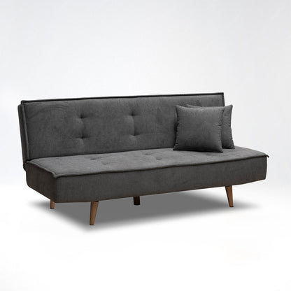 SOFA CAMA BELLINI  2.0  MICROFIBRA HUMO