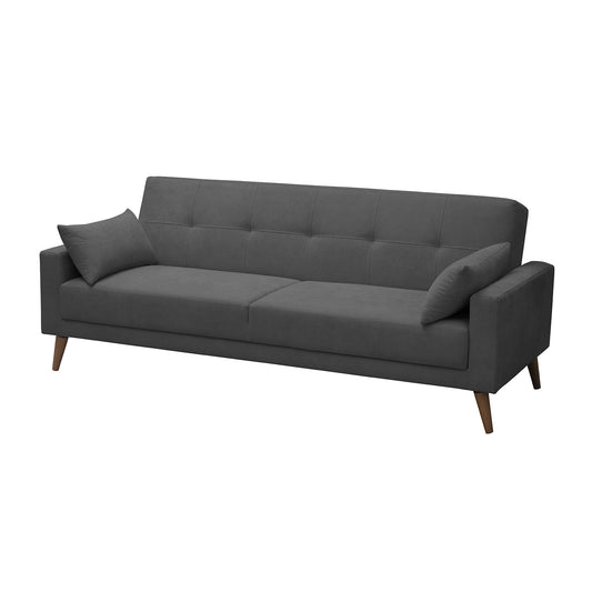 SOFA CAMA TOVIC  MICROFIBRA PLOMO