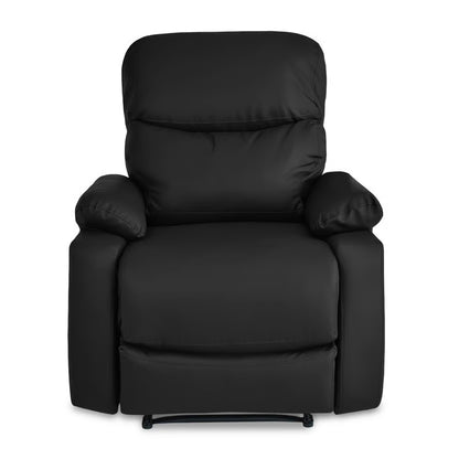 SILLA RECLINABLE VELARA  1 PUESTO SINTETICO NEGRO