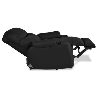 SILLA RECLINABLE VELARA  1 PUESTO SINTETICO NEGRO