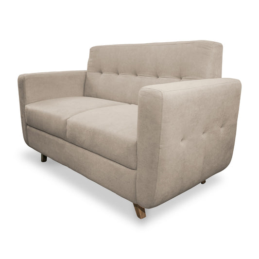 SOFÁ 2 PUESTOS WALCOT   MICROFIBRA CAMEL