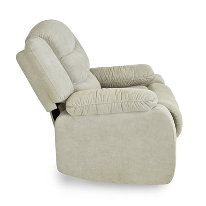 SILLA RECLINABLE GRAND ESTATICA 1 PUESTO MICROFIBRA  CAMEL