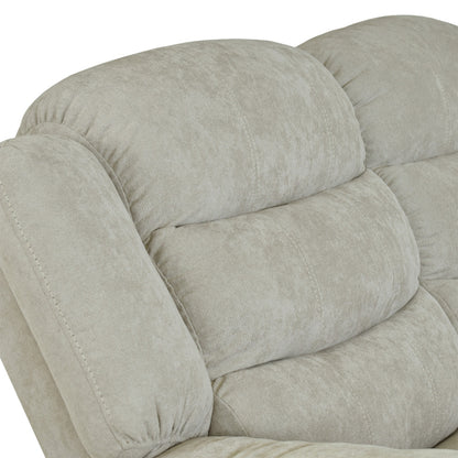 SOFA RECLINABLE GRAND 2 PUESTOS  MICROFIBRA CAMEL