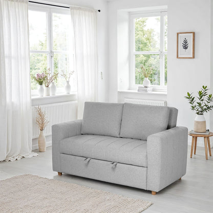 SOFA CAMA KENIA  160 MICROFIBRA GRIS