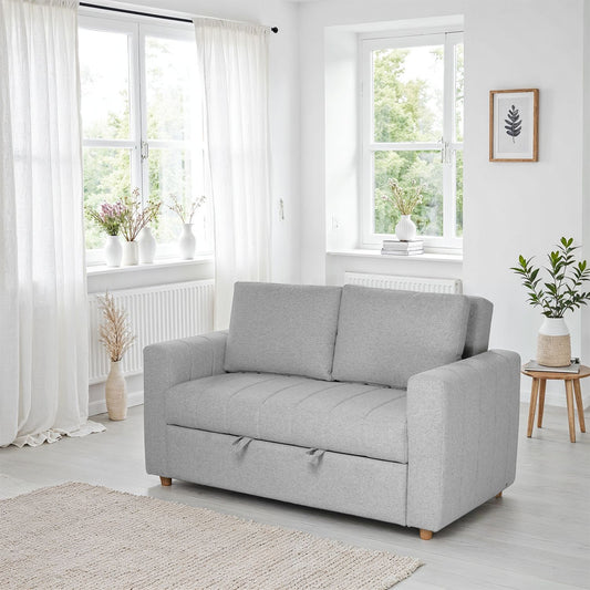 SOFA CAMA KENIA  160 MICROFIBRA GRIS