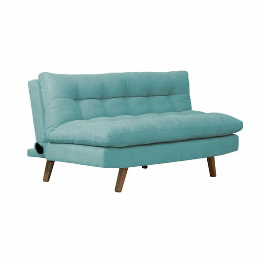 SOFA CAMA ZUR  NATURAL MICROFIBRA  AQUA