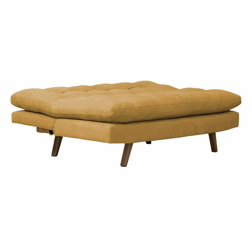 SOFA CAMA ZUR  NATURAL MICROFIBRA  MOSTAZA