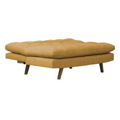 SOFA CAMA ZUR  NATURAL MICROFIBRA  MOSTAZA